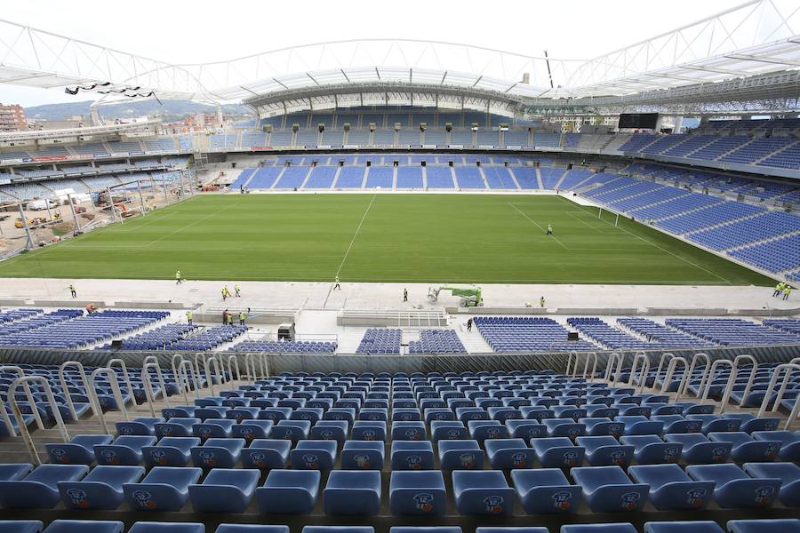 Así luce el nuevo Anoeta a cinco días de su estreno