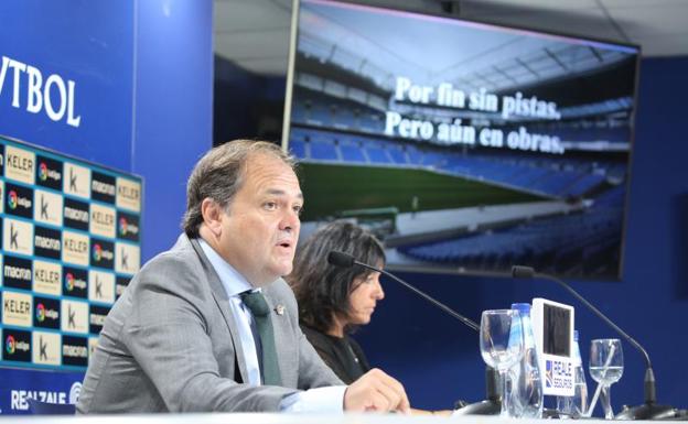 Aperribay: «Mejor jugar en Anoeta con alguna incomodidad que fuera»