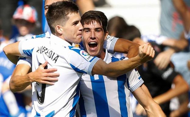 El gol de Aritz Elustondo, elegido entre los cinco mejores de la jornada