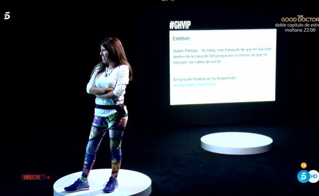 Isa Pantoja no se cree que su madre haya hablado en 'Sálvame'