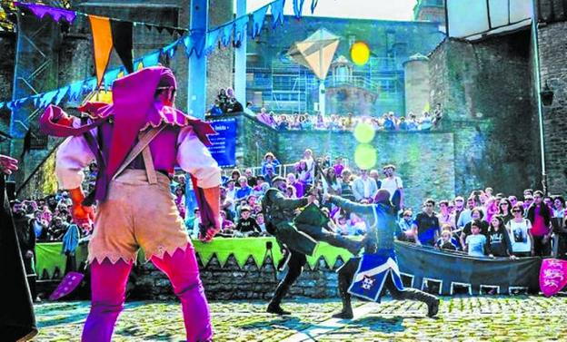 Nuevos espectáculos y más espacio para los niños en el Mercado Medieval