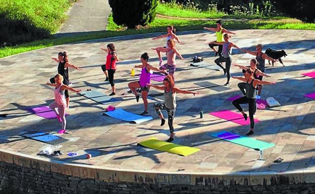 El anfiteatro, territorio deportivo