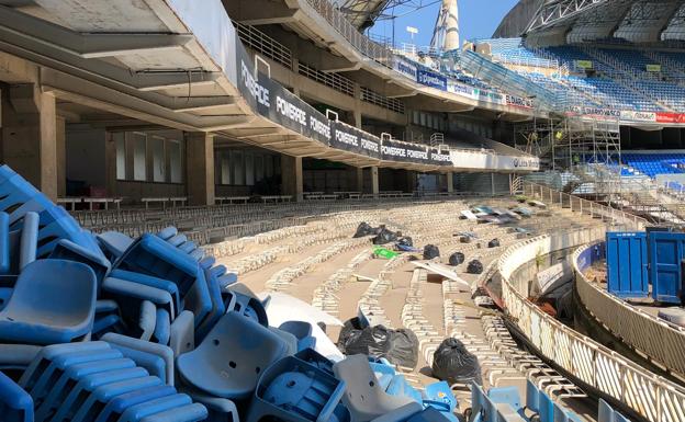 Continúan las obras en Anoeta