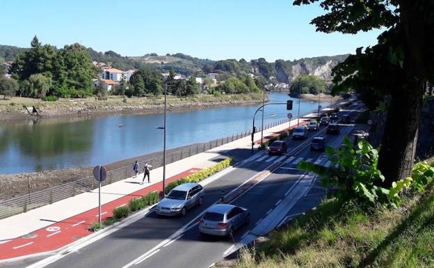 La Behobia 'estrena' recta de salida este año