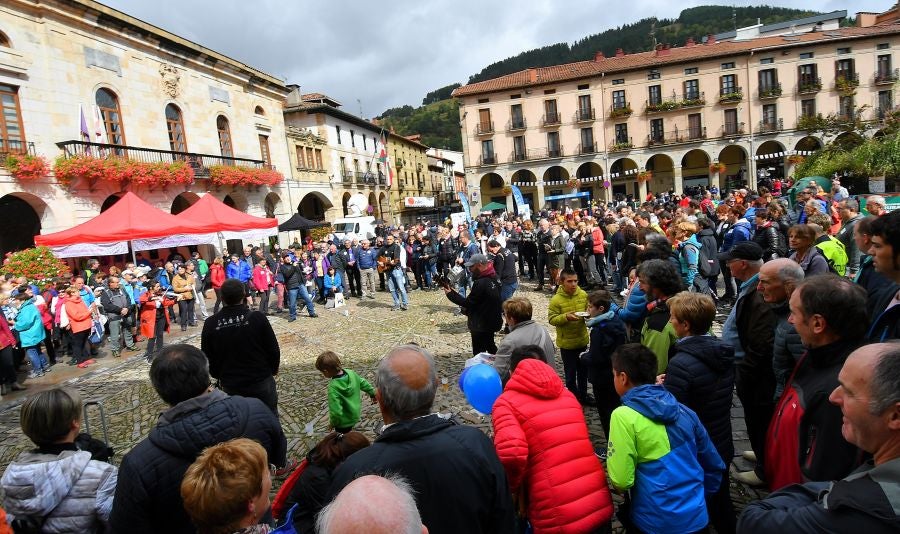 Kilometroak, bajo la lluvia