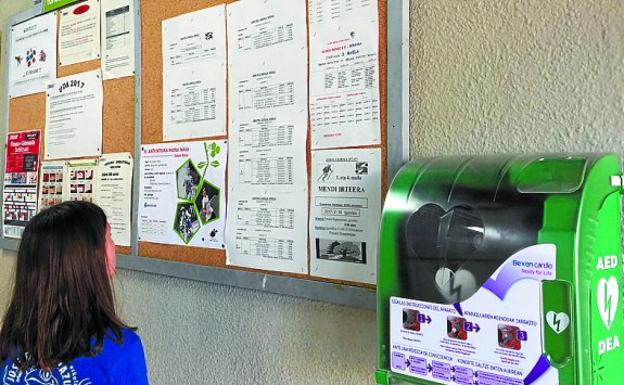 El 30% del parque de Gipuzkoa cuenta con desfibriladores instalados