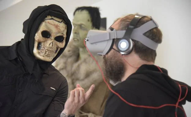 La realidad virtual invita a sentir el terror más terrorífico en Donostia