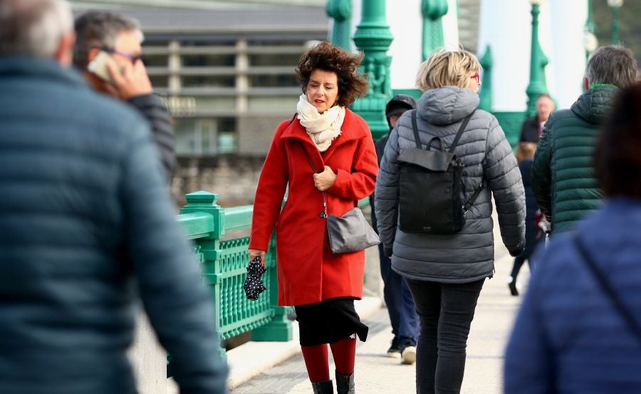 Ola de frío en Donostia