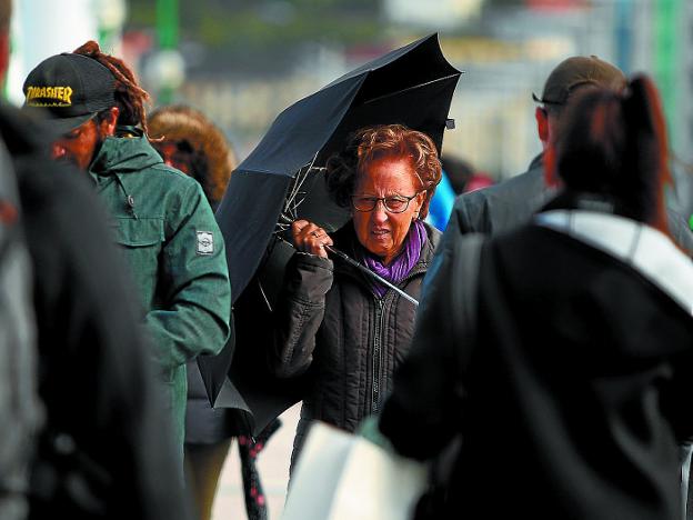 El temporal puede dejar hoy nieve en Gipuzkoa a partir de los 600 metros