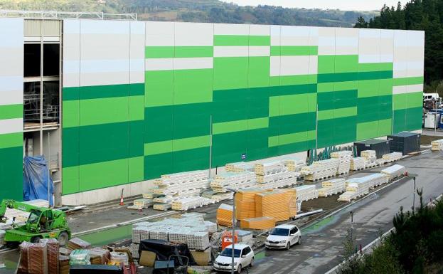 Las obras de la incineradora y la TMB de Zubieta están ejecutadas al 70%