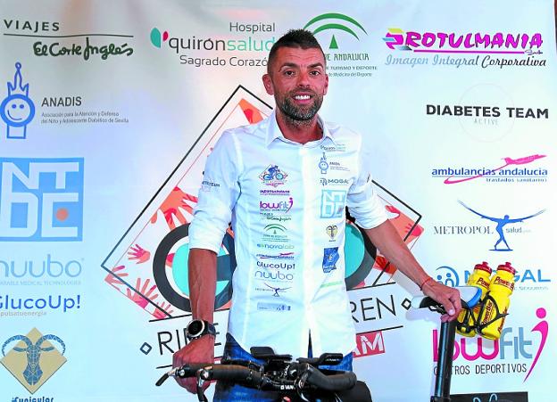 Mil kilómetros en bici de Eibar a Sevilla por la diabetes