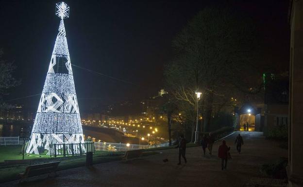 Las luces de Navidad en San Sebastián se encenderán el 1 de diciembre