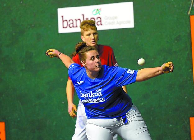 Julen Egiguren marca el compás