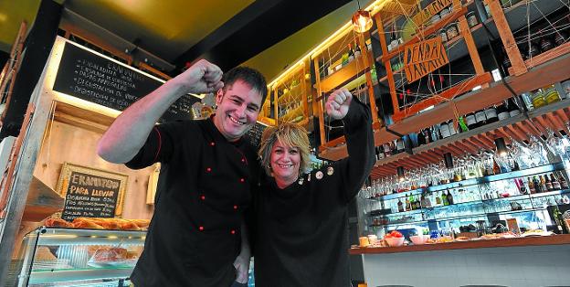 El pincho ganador, desde el garaje