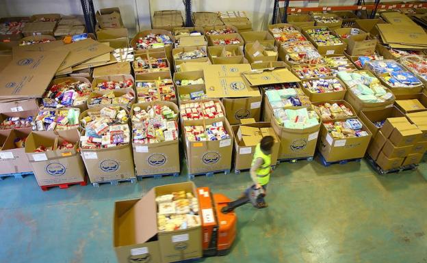 La gran recogida del Banco de Alimentos de Gipuzkoa alcanza los 681.000 kilos