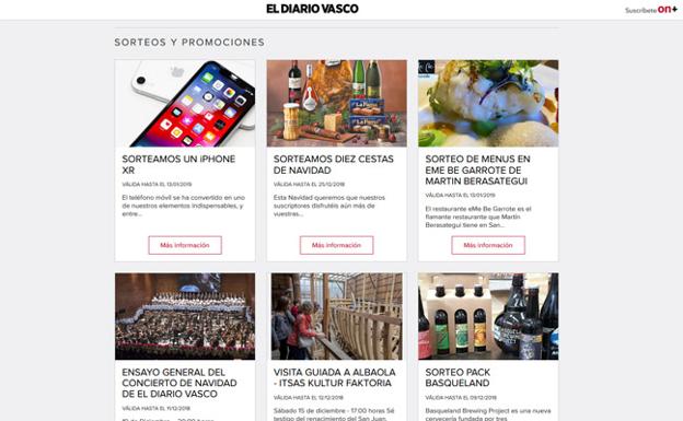 Un club con ventajas exclusivas para todos los suscriptores