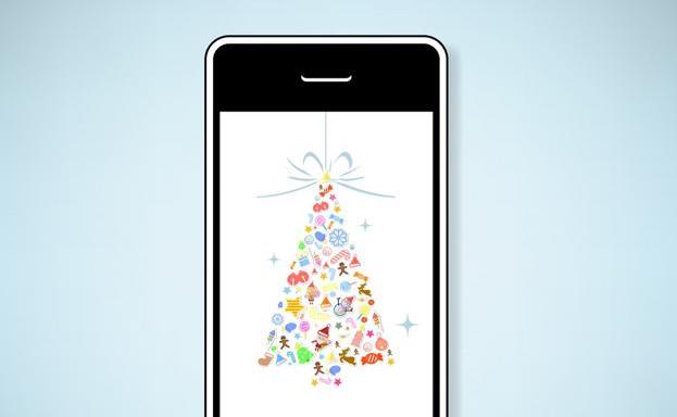 Cómo hacer originales felicitaciones navideñas con el móvil