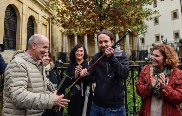 El baño vasquista de Pablo Iglesias