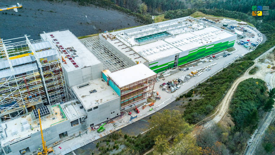 Avanzan las obras de la incineradora