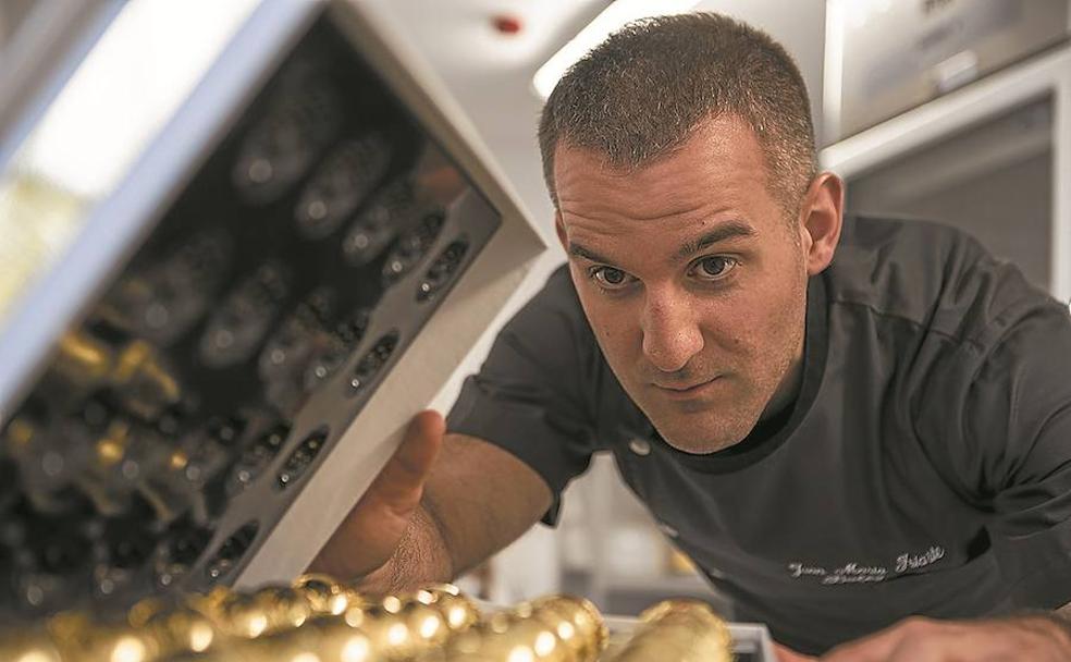 Bombones con oro hechos en Bera