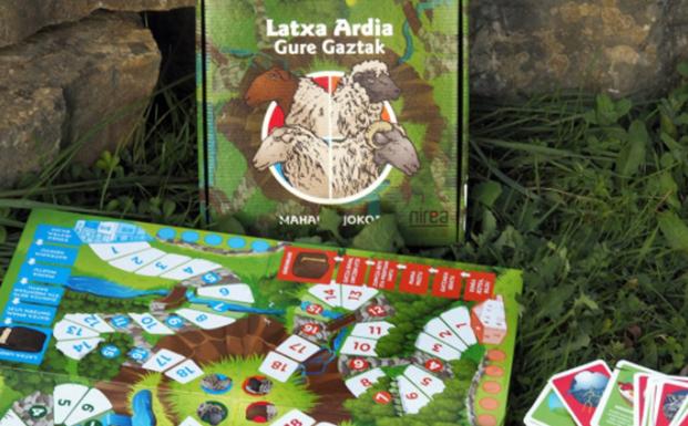 Un juego de mesa para difundir el mundo del pastoreo, el queso Idiazabal y la oveja latxa