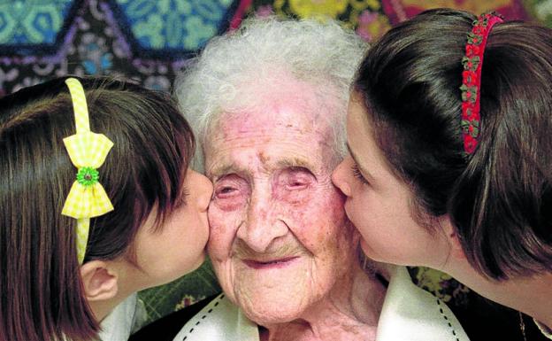 La abuela del mundo era su hija