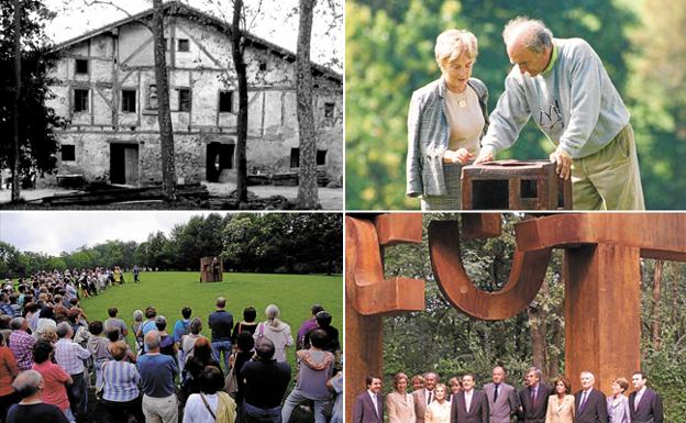 Chillida-Leku se abrirá en su nueva etapa por primera vez a obras de otros grandes artistas