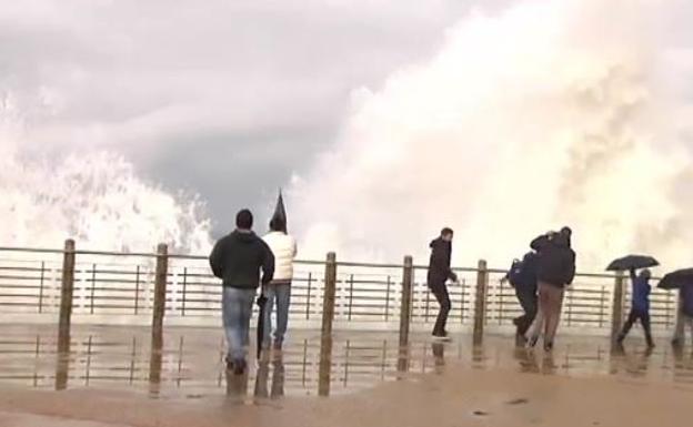 El tiempo da una pequeña tregua en Gipuzkoa