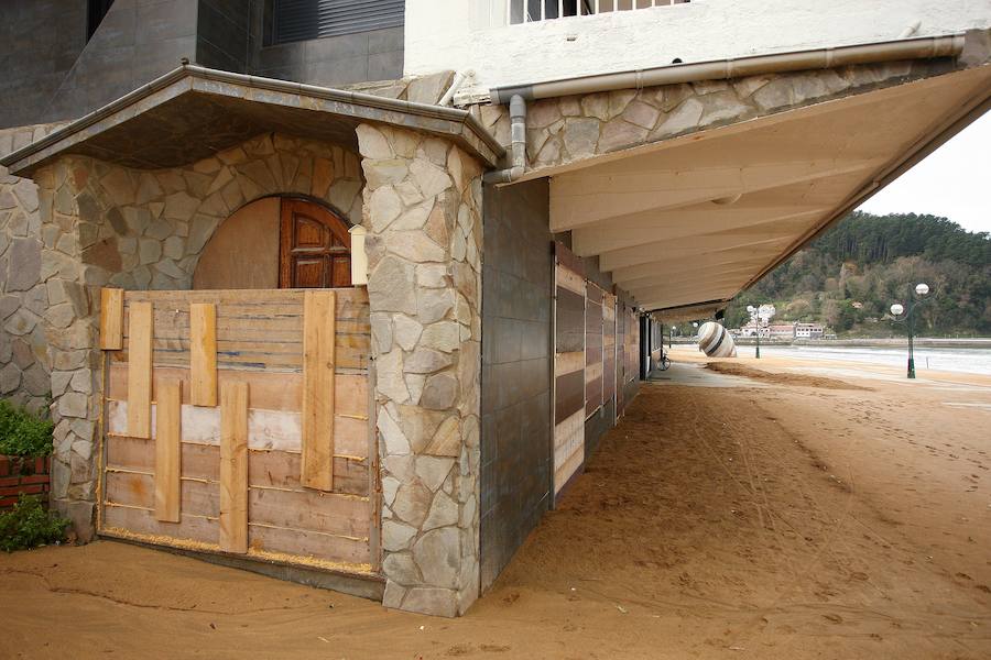 'Helena' enciende las alertas en Gipuzkoa