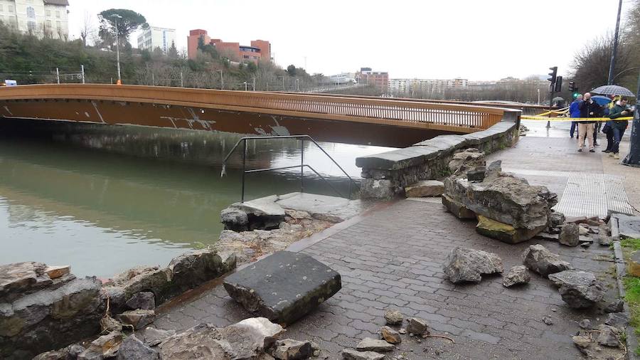 Cinco años del 'Tsunami' que arrasó la costa guipuzcoana