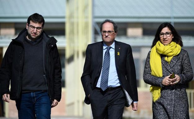 Torra pide a Sánchez «coraje y valentía» para volver al diálogo que «ha roto el Gobierno»