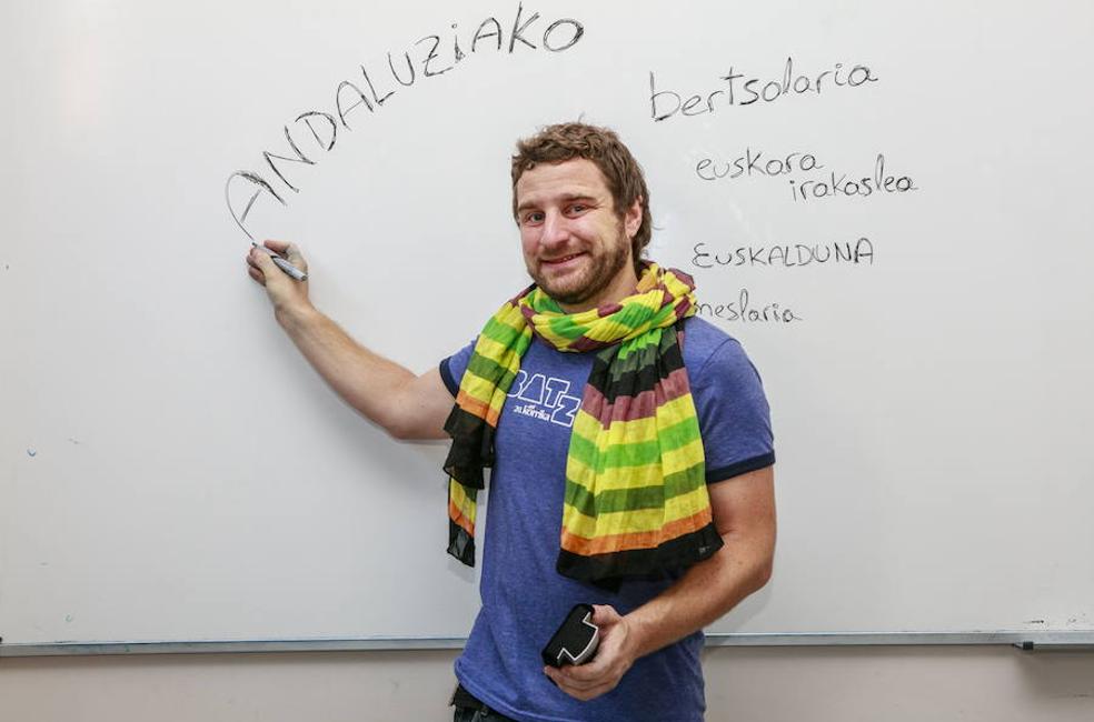 «Aunque sea andaluz, no soy un bertsolari muy chistoso»