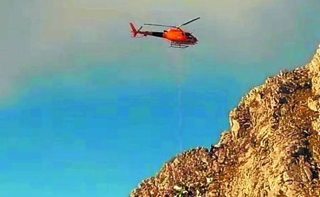 El último vuelo de la avioneta que se estrelló contra el monte Hernio