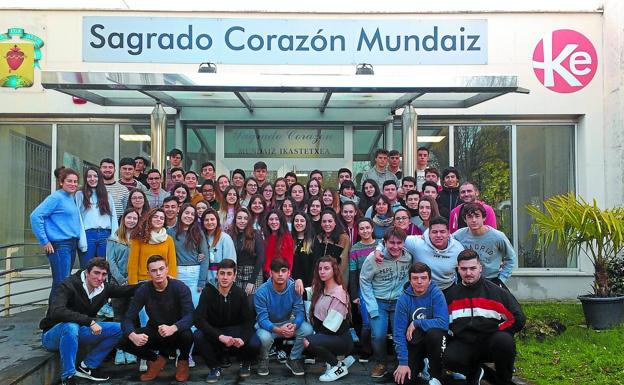 Diez años de intercambio escolar en Mundaiz