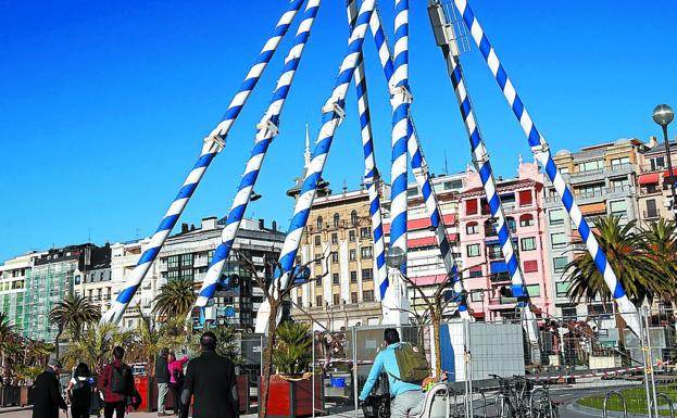 Confían en que la noria pueda quedar desmontada esta tarde