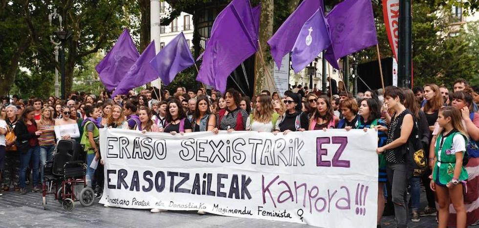 Las violaciones se disparan un 68% en Gipuzkoa