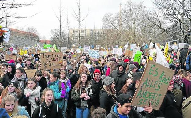 Clima de protesta juvenil