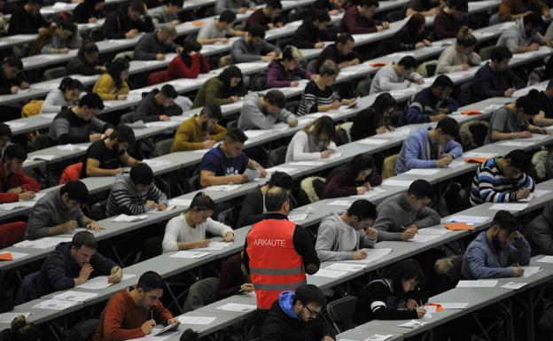 OPE de la Ertzaintza: 4.350 personas par 500 plazas