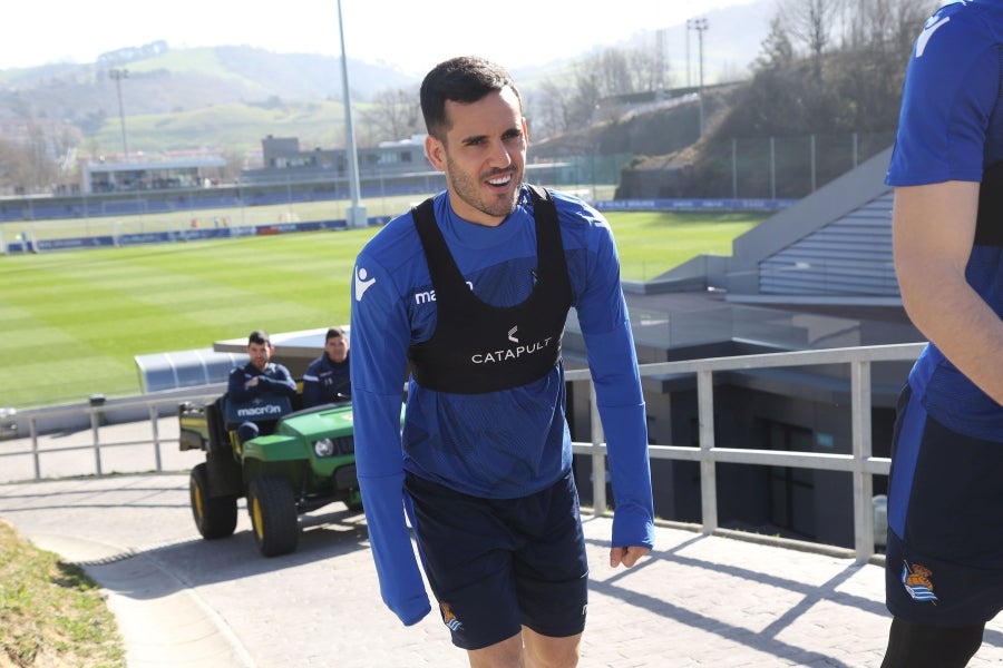 Entrenamiento de la Real, en imágenes