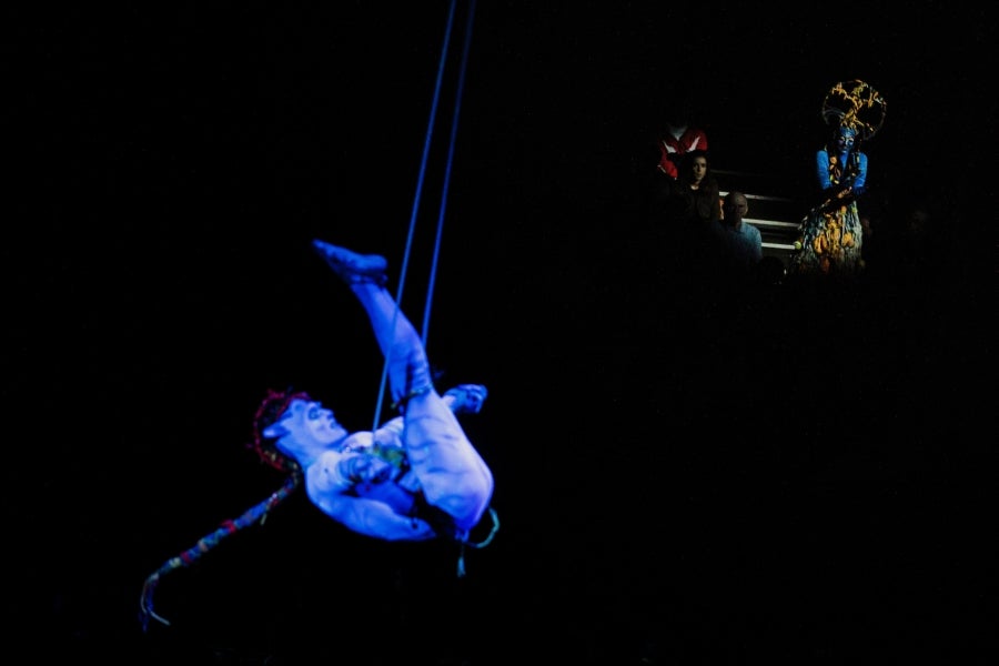 El Circo del Sol entre bambalinas