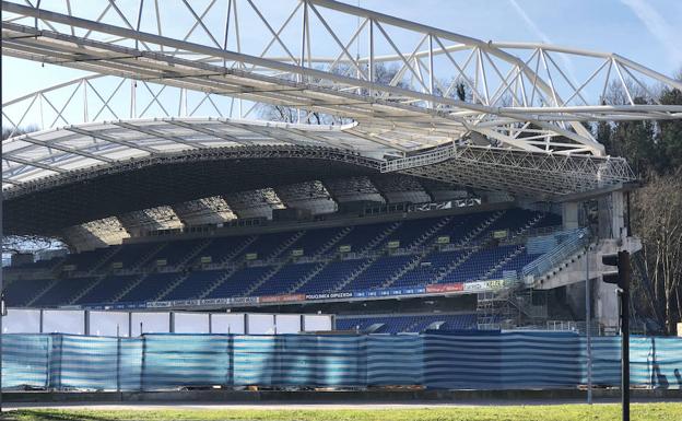 Finaliza la instalación de los asientos en Anoeta