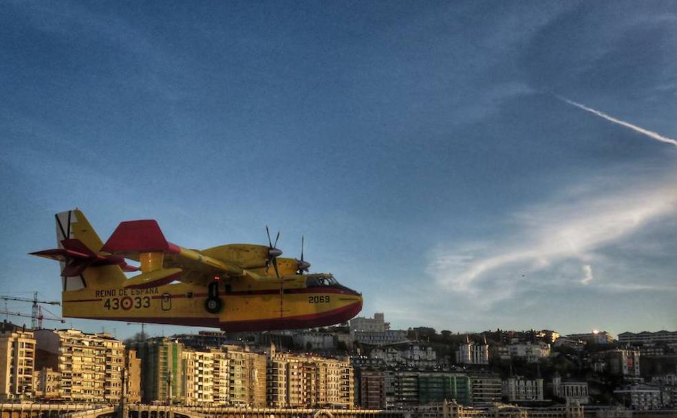 «Desde el hidroavión tenemos una visibilidad total que evita cualquier riesgo»