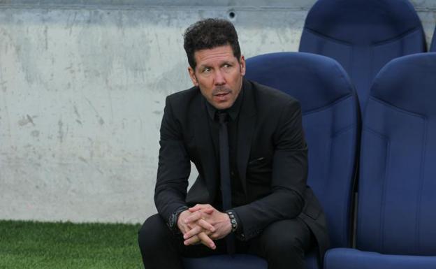 Simeone: «Estoy contento por el trabajo de Morata»