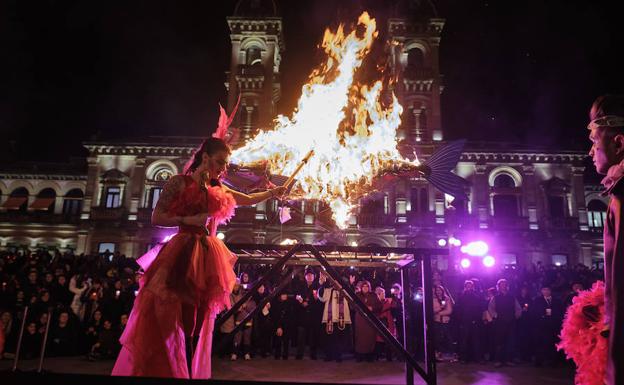 La sardina enterró al Carnaval