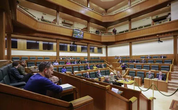 El Parlamento Vasco suspende el pleno por falta de quorum debido a la huelga