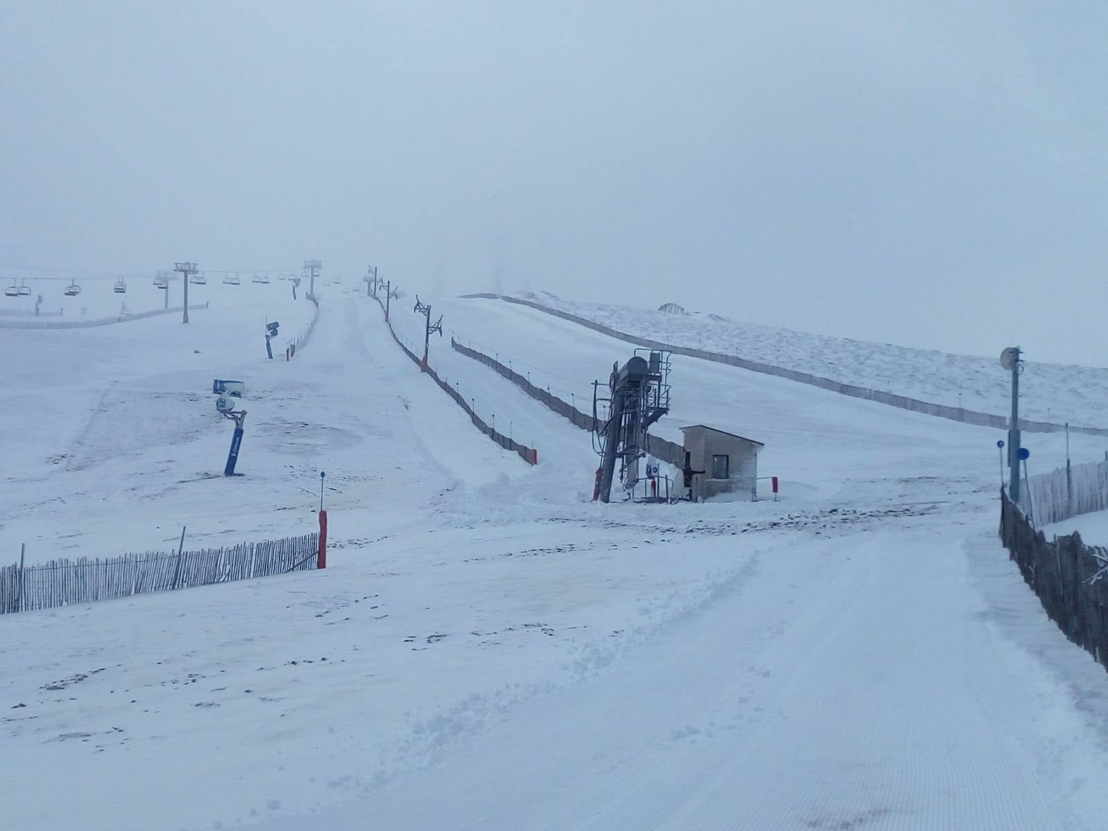 El crudo invierno de Manzaneda
