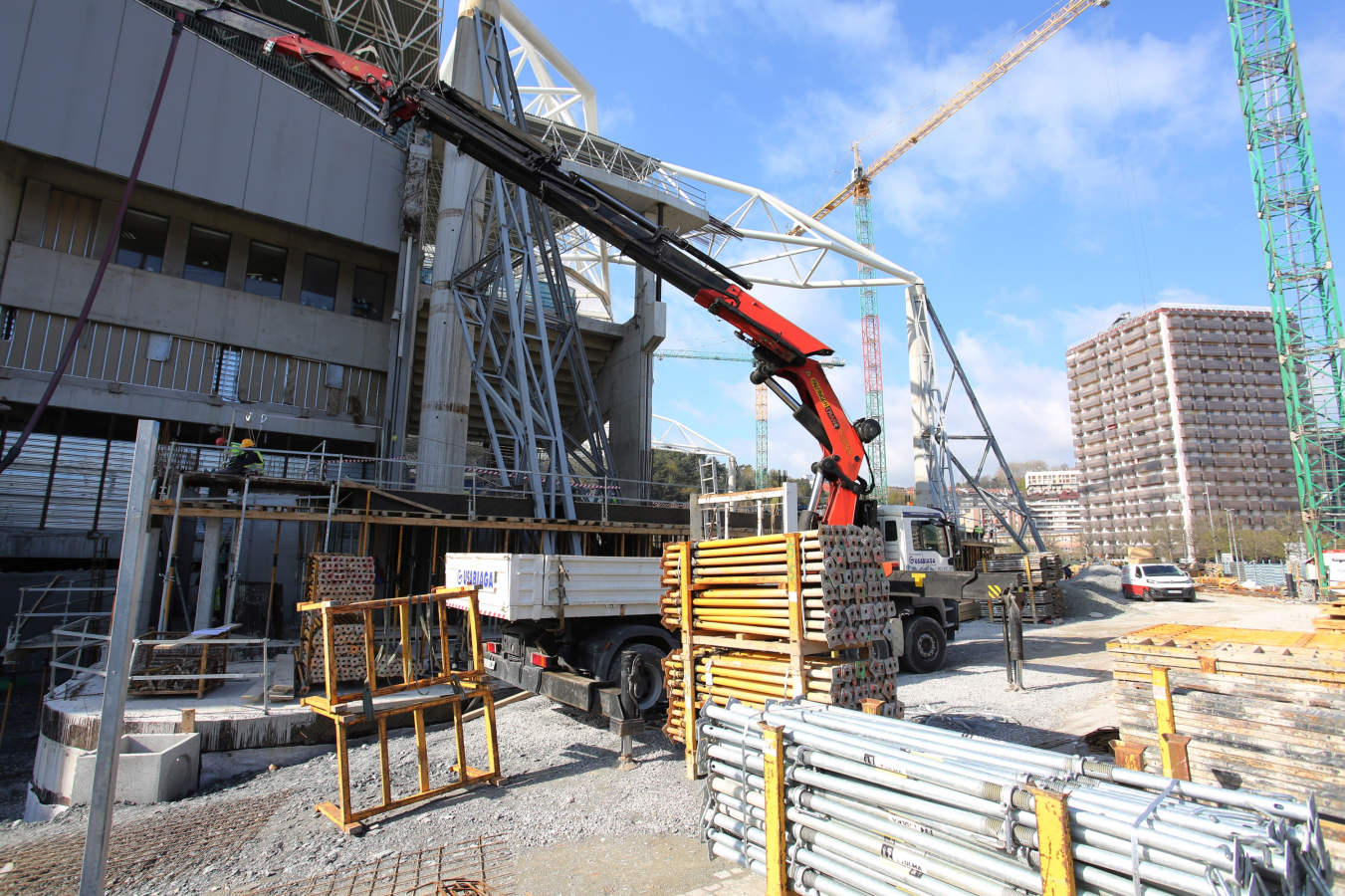 El fondo norte de Anoeta ya se deja ver