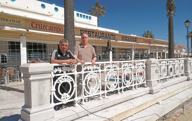 La barandilla de La Concha luce en Lepe