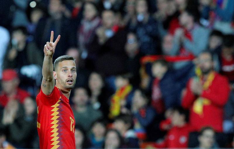 Las mejores imágenes del España-Noruega