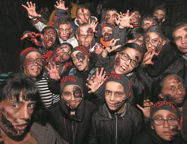 El día después del ataque zombi